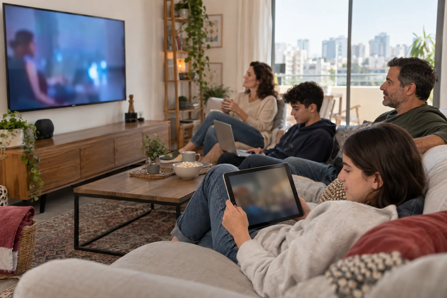 כמה מכשירים אפשר לחבר ל־NEXT TV ומה חשוב לבדוק: תמונת פתיחה מקורית